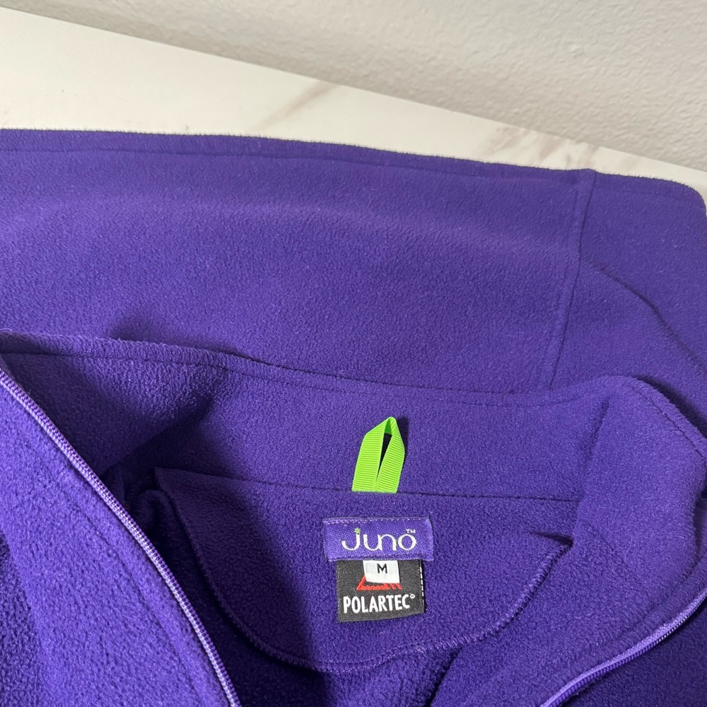 Juno Purple Polartec Fleece Jacket